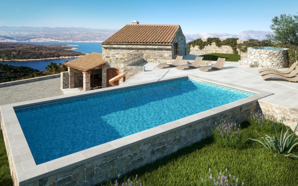 Villa Cima Vrbnik Exterior foto
